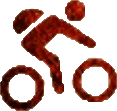Site icon of electric bike rider